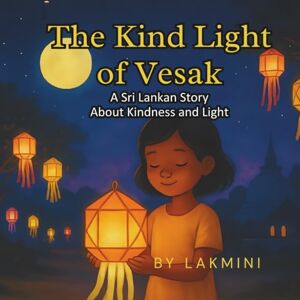 Ceylon, Lakmini The Kind Light of Vesak: A Sri Lankan Tale of Love, Lanterns, and Compassion: A beautifully illustrated bedtime story celebrating kindness, Buddhist ... the spirit of Vesak for children ages 3–10 Ceylon, Lakmini The Kind Light of Vesak: A Sri Lankan Tale of Love, Lanterns, and Compassion: A beautifully illustrated bedtime story celebrating kindness, Buddhist ... the spirit of Vesak for children ages 3–10