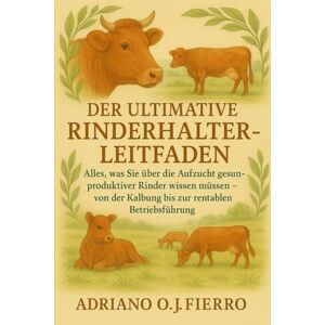 O.J FIERRO, ADRIANO DER ULTIMATIVE RINDERHALTER-LEITFADEN: Alles, was Sie über die Aufzucht gesunder, produktiver Rinder wissen müssen – von der Kalbung bis zur rentablen Betriebsführung O.J FIERRO, ADRIANO DER ULTIMATIVE RINDERHALTER-LEITFADEN: Alles, was Sie über die Aufzucht gesunder, produktiver Rinder wissen müssen – von der Kalbung bis zur rentablen Betriebsführung