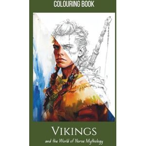 Books, Ravenfield Vikings and the World of Norse Mythology Coloring Book: 25 Coloring Pages of Norse Gods, Legends, and Warriors — Perfect for Adult Coloring, Stress Relief & Mindfulness Books, Ravenfield Vikings and the World of Norse Mythology Coloring Book: 25 Coloring Pages of Norse Gods, Legends, and Warriors — Perfect for Adult Coloring, Stress Relief & Mindfulness
