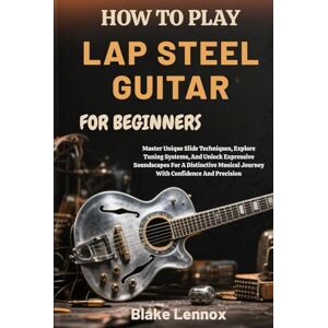 Lennox, Blake HOW TO PLAY LAP STEEL GUITAR FOR BEGINNERS: Master Unique Slide Techniques, Explore Tuning Systems, And Unlock Expressive Soundscapes For A Distinctive Musical Journey With Confidence And Precision Lennox, Blake HOW TO PLAY LAP STEEL GUITAR FOR BEGINNERS: Master Unique Slide Techniques, Explore Tuning Systems, And Unlock Expressive Soundscapes For A Distinctive Musical Journey With Confidence And Precision