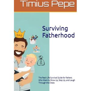 Pepe, Timius Surviving Fatherhood: The Real-Life Survival Guide for Fathers Who Want to Show Up, Step Up, and Laugh Through the Chaos Pepe, Timius Surviving Fatherhood: The Real-Life Survival Guide for Fathers Who Want to Show Up, Step Up, and Laugh Through the Chaos