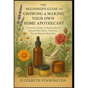 Pennington, Elizabeth The Beginner’s Guide to Growing & Making Your Own Home Apothecary: A Practical Guide to Healing Herbs, Infused Oils, Salves, Tinctures, Poultices, Tea Pennington, Elizabeth The Beginner’s Guide to Growing & Making Your Own Home Apothecary: A Practical Guide to Healing Herbs, Infused Oils, Salves, Tinctures, Poultices, Tea