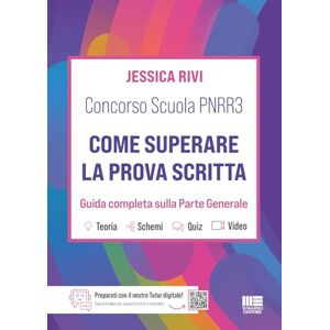 Rivi Concorso Scuola PNRR3: Come superare la prova scritta Guida completa sulla Parte Generale Rivi Concorso Scuola PNRR3: Come superare la prova scritta Guida completa sulla Parte Generale