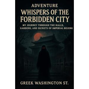 Washington st., Greek Adventure: Whispers of the Forbidden City.: My Journey Through the Halls, Gardens, and Secrets of Imperial Beijing. (Royalty and beauty) Washington st., Greek Adventure: Whispers of the Forbidden City.: My Journey Through the Halls, Gardens, and Secrets of Imperial Beijing. (Royalty and beauty)