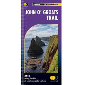 Harvey Maps John O'Groats Trail XT40 Map (1:40,000) (Trail Map XT40) Harvey Maps John O'Groats Trail XT40 Map (1:40,000) (Trail Map XT40)
