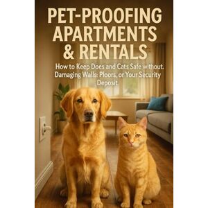 Sane, Tidiane Pet-Proofing Apartments & Rentals: How to Keep Dogs and Cats Safe Without Damaging Walls, Floors, or Your Security Deposit (The Pet-Safe Rental Living Series) Sane, Tidiane Pet-Proofing Apartments & Rentals: How to Keep Dogs and Cats Safe Without Damaging Walls, Floors, or Your Security Deposit (The Pet-Safe Rental Living Series)