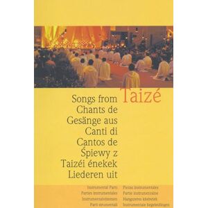 Various Chants de Taizé Instrumental Spiral ed. Mixed Choir And Accomp.. Part Various Chants de Taizé Instrumental Spiral ed. Mixed Choir And Accomp.. Part