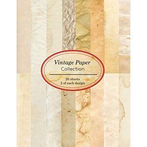 Journals, Ilopa Vintage Paper Collection: 20 sheets of vintage papers for bookmaking, junk journaling and other paper crafting projects (Vintage Papers for Collage and Paper Crafting) Journals, Ilopa Vintage Paper Collection: 20 sheets of vintage papers for bookmaking, junk journaling and other paper crafting projects (Vintage Papers for Collage and Paper Crafting)