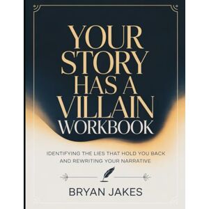 Jakes, Bryan Your Story Has A Villian Workbook: Identifying The Lies That Hold You Back And Rewriting Your Narrative Jakes, Bryan Your Story Has A Villian Workbook: Identifying The Lies That Hold You Back And Rewriting Your Narrative