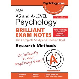 Savva, Mr Savva Alexandros AQA A-Level Psychology Brilliant Exam Notes: Research Methods: Updated for 2025 specification Savva, Mr Savva Alexandros AQA A-Level Psychology Brilliant Exam Notes: Research Methods: Updated for 2025 specification