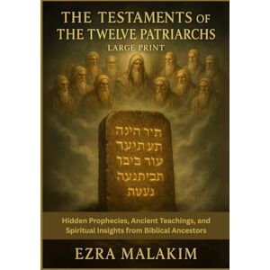 Malakim, Ezra The Testaments of the Twelve Patriarchs (LARGE PRINT): Hidden Prophecies, Ancient Teachings, and Spiritual Insights from Biblical Ancestors Malakim, Ezra The Testaments of the Twelve Patriarchs (LARGE PRINT): Hidden Prophecies, Ancient Teachings, and Spiritual Insights from Biblical Ancestors