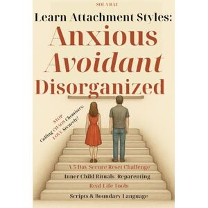RAE, SOLA Learn Attachment Styles: ANXIOUS AVOIDANT DISORGANIZED. STOP CHAOS. LOVE SECURELY!: Heal Relationship Patterns! RAE, SOLA Learn Attachment Styles: ANXIOUS AVOIDANT DISORGANIZED. STOP CHAOS. LOVE SECURELY!: Heal Relationship Patterns!