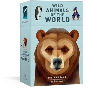 Braun Wild Animals of the World: 50 Postcards Braun Wild Animals of the World: 50 Postcards