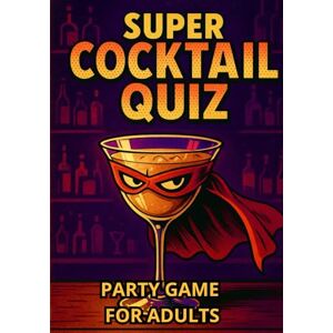 Master, Spritz Super Cocktail Quiz: Party Game for Adults Master, Spritz Super Cocktail Quiz: Party Game for Adults