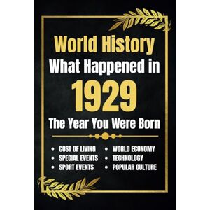 His, Deself World History What Happened in 1929: The Year You Were Born Major Events, Sports Highlights, Technological Advances, Cost of Living Changes and More His, Deself World History What Happened in 1929: The Year You Were Born Major Events, Sports Highlights, Technological Advances, Cost of Living Changes and More