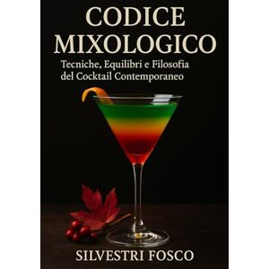 Silvestri, Fosco Codice Mixologico: Tecniche, Equilibri e Filosofia del Cocktail Contemporaneo Silvestri, Fosco Codice Mixologico: Tecniche, Equilibri e Filosofia del Cocktail Contemporaneo