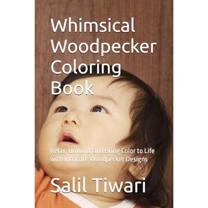 Tiwari, Dr Salil Kumar Whimsical Woodpecker Coloring Book: Relax, Unwind, and Bring Color to Life with Intricate Woodpecker Designs Tiwari, Dr Salil Kumar Whimsical Woodpecker Coloring Book: Relax, Unwind, and Bring Color to Life with Intricate Woodpecker Designs