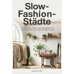 Keller, Alexander Slow-Fashion-Städte: 50 Boutiquen, Ateliers und Vintageläden für bewussten Stil, die du besucht haben musst Keller, Alexander Slow-Fashion-Städte: 50 Boutiquen, Ateliers und Vintageläden für bewussten Stil, die du besucht haben musst