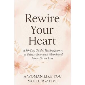 of Five, Mother Rewire Your Heart: A 30-Day Guided Healing Journey to Release Emotional Wounds and Attract Secure Love: Heal trauma, reclaim self-worth and receive ... and soul-aligned love.Break toxic cycles. of Five, Mother Rewire Your Heart: A 30-Day Guided Healing Journey to Release Emotional Wounds and Attract Secure Love: Heal trauma, reclaim self-worth and receive ... and soul-aligned love.Break toxic cycles.