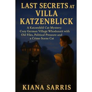 Sarris, Kiana Last Secrets at Villa Katzenblick: A Katzenfeld Cat Mystery: Cozy German Village Whodunnit with Old Files, Political Pressure and a Crime-Scene Cat (The Katzenfeld Cat Mysteries) Sarris, Kiana Last Secrets at Villa Katzenblick: A Katzenfeld Cat Mystery: Cozy German Village Whodunnit with Old Files, Political Pressure and a Crime-Scene Cat (The Katzenfeld Cat Mysteries)