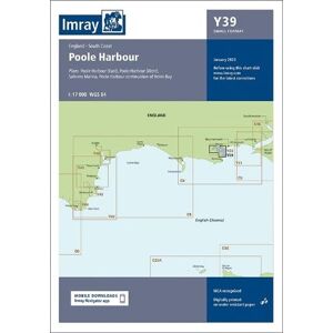 Imray Chart Y39: Poole Harbour Small Format (Y Charts) Imray Chart Y39: Poole Harbour Small Format (Y Charts)