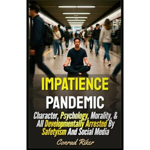 Riker, Conrad Impatience Pandemic: Character, Psychology, Morality, & All Developmentally Arrested By Safetyism And Social Media (Redpilled Wisdom (satire)) Riker, Conrad Impatience Pandemic: Character, Psychology, Morality, & All Developmentally Arrested By Safetyism And Social Media (Redpilled Wisdom (satire))