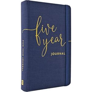 Peter Pauper Press Five Year Journal Deluxe, Cloth-Bound Edition (1 minute a day is all it takes!): A Thought a Day for Five Years Peter Pauper Press Five Year Journal Deluxe, Cloth-Bound Edition (1 minute a day is all it takes!): A Thought a Day for Five Years