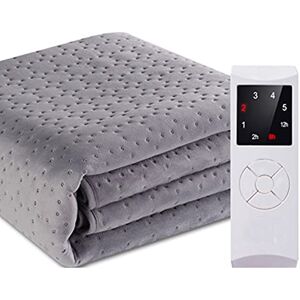 WANWEN Electric blanket smart timg dual control embossed crystal velvet household electric heatg mattress,Gray,70.8 * 59 little surprise WANWEN Electric blanket smart timg dual control embossed crystal velvet household electric heatg mattress,Gray,70.8 * 59 little surprise