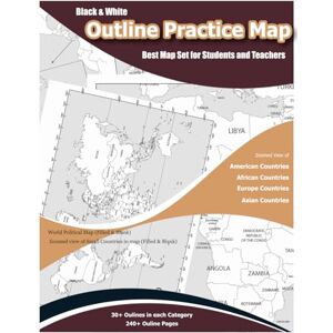 Johnrose, Maheswaran Black and White Outline Practice Map: Best Map Set for Students and Teachers: Filled and Blank World Political Map and Zoomed view od small countries ... Map Worksheets for Classroom or Home Study Johnrose, Maheswaran Black and White Outline Practice Map: Best Map Set for Students and Teachers: Filled and Blank World Political Map and Zoomed view od small countries ... Map Worksheets for Classroom or Home Study