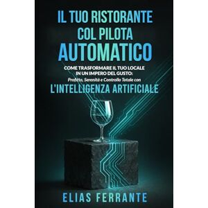 Ferrante, Elias Il tuo Ristorante col Pilota Automatico: Come Trasformare il Tuo Locale in un Impero del Gusto: Profitto, Serenità e Controllo Totale con l'Intelligenza Artificiale Ferrante, Elias Il tuo Ristorante col Pilota Automatico: Come Trasformare il Tuo Locale in un Impero del Gusto: Profitto, Serenità e Controllo Totale con l'Intelligenza Artificiale