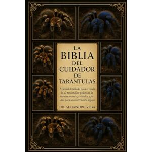 Vega+ LA BIBLIA DEL CUIDADOR DE TARÁNTULAS: Manual detallado para el cuidado de tarántulas: prácticas de mantenimiento, cuidados y pautas para una interacción segura. Vega+ LA BIBLIA DEL CUIDADOR DE TARÁNTULAS: Manual detallado para el cuidado de tarántulas: prácticas de mantenimiento, cuidados y pautas para una interacción segura.