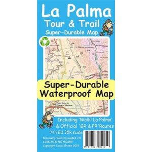 David Brawn La Palma Tour & Trail Super Durable Map (7th ed) David Brawn La Palma Tour & Trail Super Durable Map (7th ed)