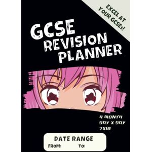 Books, Wilder Hair GCSE Revision Planner: 4 Month Day x Day 7x10 size Excel at your GCSEs! With Date Range Study Skills Planner Books, Wilder Hair GCSE Revision Planner: 4 Month Day x Day 7x10 size Excel at your GCSEs! With Date Range Study Skills Planner