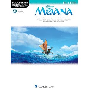 Various Hal Leonard Instrumental Play-Along: Moana Flute (Book/Online Audio) (Includes Online Access Code): Instrumental Play-Along from the Motion Picture Soundtrack Various Hal Leonard Instrumental Play-Along: Moana Flute (Book/Online Audio) (Includes Online Access Code): Instrumental Play-Along from the Motion Picture Soundtrack