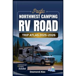 Alex, Desmond PACIFIC NORTHWEST CAMPING & RV ROAD TRIP ATLAS 2025-2026: The Ultimate Guide to Scenic Drives, National Parks, and Campgrounds for Unforgettable Adventures in Washington, Oregon, and Beyond Alex, Desmond PACIFIC NORTHWEST CAMPING & RV ROAD TRIP ATLAS 2025-2026: The Ultimate Guide to Scenic Drives, National Parks, and Campgrounds for Unforgettable Adventures in Washington, Oregon, and Beyond