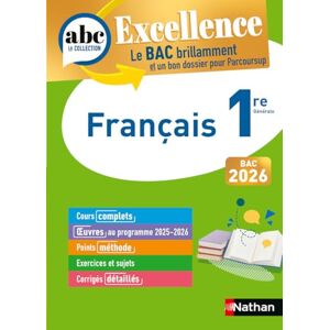 Prest, Dominique ABC BAC Excellence Français 1re 2026 Prest, Dominique ABC BAC Excellence Français 1re 2026