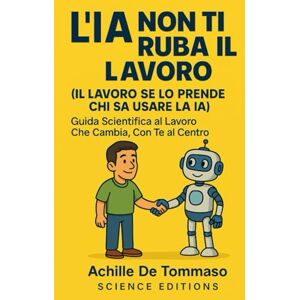 De Tommaso, Achille L’IA NON TI RUBA IL LAVORO (IL LAVORO SE LO PRENDE CHI SA USARE LA IA): Guida Scientifica al Lavoro Che Cambia, Con Te al Centro De Tommaso, Achille L’IA NON TI RUBA IL LAVORO (IL LAVORO SE LO PRENDE CHI SA USARE LA IA): Guida Scientifica al Lavoro Che Cambia, Con Te al Centro