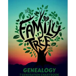 Pen, Johanna's Silver Genealogy Family Tree: 7 Generation Family Tree Chart Book To Keep Track And Organize Your Ancestors, A Genealogy Notebook, The Perfect Gift For Family, History Buff & Genealogists HARDCOVER Pen, Johanna's Silver Genealogy Family Tree: 7 Generation Family Tree Chart Book To Keep Track And Organize Your Ancestors, A Genealogy Notebook, The Perfect Gift For Family, History Buff & Genealogists HARDCOVER