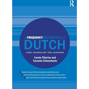 Tiberius, Carole A Frequency Dictionary of Dutch: Core Vocabulary for Learners (Routledge Frequency Dictionaries) Tiberius, Carole A Frequency Dictionary of Dutch: Core Vocabulary for Learners (Routledge Frequency Dictionaries)