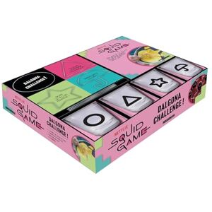 Squid Game Dalgona Challenge: Avec 4 emporte-pièces (triangle, étoile, rond et parapluie), des aiguilles, 4 verres à shot, 1 livret de recettes de dalgona Squid Game Dalgona Challenge: Avec 4 emporte-pièces (triangle, étoile, rond et parapluie), des aiguilles, 4 verres à shot, 1 livret de recettes de dalgona