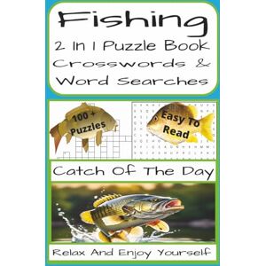 Books, RKC's Fishing 2 In 1 Crossword And Word Search: Fishing-Themed 2 In 1 Crossword And Word Find Puzzles 230 Pages 100 + Puzzles With Solutions A Perfect ... Teens, Adults, Fishing Lovers And Puzzle Fans Books, RKC's Fishing 2 In 1 Crossword And Word Search: Fishing-Themed 2 In 1 Crossword And Word Find Puzzles 230 Pages 100 + Puzzles With Solutions A Perfect ... Teens, Adults, Fishing Lovers And Puzzle Fans