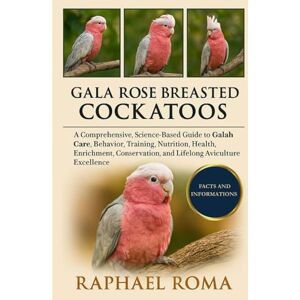 ROMA, RAPHAEL GALA ROSE BREASTED COCKATOOS: A Comprehensive, Science-Based Guide to Galah Care, Behavior, Training, Nutrition, Health, Enrichment, Conservation, and Lifelong Aviculture Excellence ROMA, RAPHAEL GALA ROSE BREASTED COCKATOOS: A Comprehensive, Science-Based Guide to Galah Care, Behavior, Training, Nutrition, Health, Enrichment, Conservation, and Lifelong Aviculture Excellence