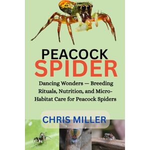 MILLER, CHRIS PEACOCK SPIDER: Dancing Wonders — Breeding Rituals, Nutrition, and Micro-Habitat Care for Peacock Spiders MILLER, CHRIS PEACOCK SPIDER: Dancing Wonders — Breeding Rituals, Nutrition, and Micro-Habitat Care for Peacock Spiders