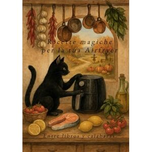Entre libros y calabazas Ricette magiche per la tua Airfryer: 140 Ricette salate facili e incantate per la tua Airfryer — stile cozy vintage con tempi, conservazione e come servire la magia. (Ricettari magici) Entre libros y calabazas Ricette magiche per la tua Airfryer: 140 Ricette salate facili e incantate per la tua Airfryer — stile cozy vintage con tempi, conservazione e come servire la magia. (Ricettari magici)