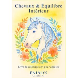 Créations, ENIALYS CHEVAUX & EQUILIBRE INTERIEUR: Livre de coloriage zen pour adultes Créations, ENIALYS CHEVAUX & EQUILIBRE INTERIEUR: Livre de coloriage zen pour adultes