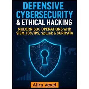 Vexel, Alira Defensive Cybersecurity & Ethical Hacking: Modern SOC Operations with SIEM, IDS/IPS, Splunk & Suricata Vexel, Alira Defensive Cybersecurity & Ethical Hacking: Modern SOC Operations with SIEM, IDS/IPS, Splunk & Suricata