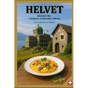 Bachmann HELVET: Histoire des 4 langues nationales suisses Avec un glossaire en 5 langues format 6x9 15,24 x 22,81 cm, 55 pages Bachmann HELVET: Histoire des 4 langues nationales suisses Avec un glossaire en 5 langues format 6x9 15,24 x 22,81 cm, 55 pages