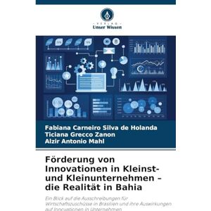 Silva Förderung von Innovationen in Kleinst- und Kleinunternehmen die Realität in Bahia: Ein Blick auf die Ausschreibungen für Wirtschaftszuschüsse in ... Auswirkungen auf Innovationen in Unternehmen Silva Förderung von Innovationen in Kleinst- und Kleinunternehmen die Realität in Bahia: Ein Blick auf die Ausschreibungen für Wirtschaftszuschüsse in ... Auswirkungen auf Innovationen in Unternehmen
