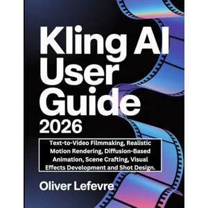 Lefevre, Oliver Kling AI User Guide 2026: Text-to-Video Filmmaking, Realistic Motion Rendering, Diffusion-Based Animation, Scene Crafting, Visual Effects Development and Shot Design. Lefevre, Oliver Kling AI User Guide 2026: Text-to-Video Filmmaking, Realistic Motion Rendering, Diffusion-Based Animation, Scene Crafting, Visual Effects Development and Shot Design.