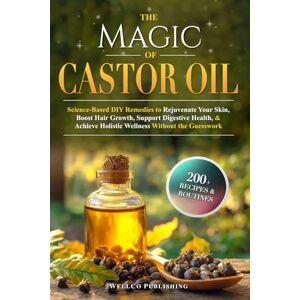 Publishing, WellCo The Magic of Castor Oil: Science-Based DIY Remedies to Rejuvenate Your Skin, Boost Hair Growth, Support Digestive Health, & Achieve Holistic Wellness Without the Guesswork Publishing, WellCo The Magic of Castor Oil: Science-Based DIY Remedies to Rejuvenate Your Skin, Boost Hair Growth, Support Digestive Health, & Achieve Holistic Wellness Without the Guesswork
